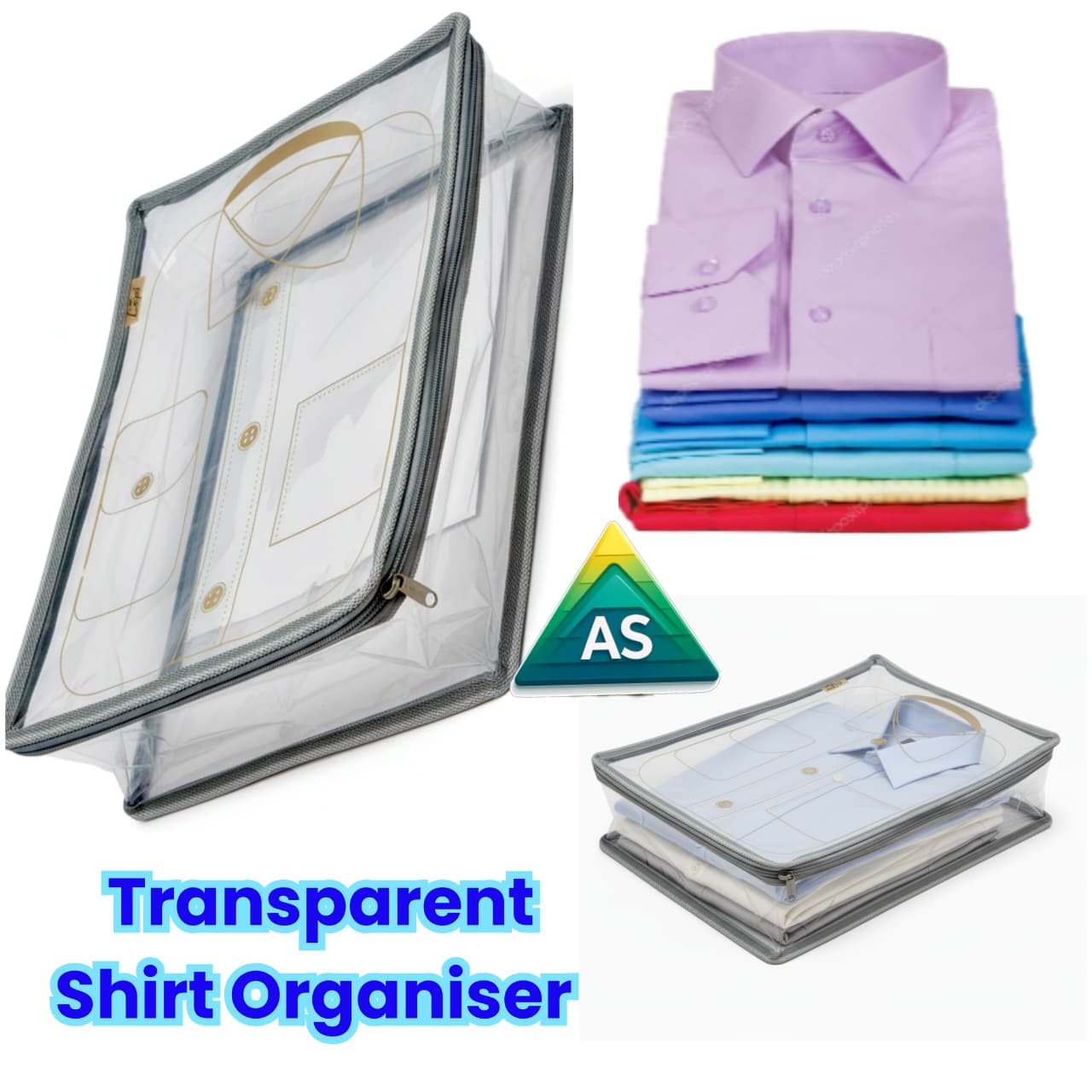 Transparent Shirt Organizer